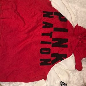 pink nation sweatshirt